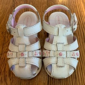 Stride Rite white sandals in size 5.5